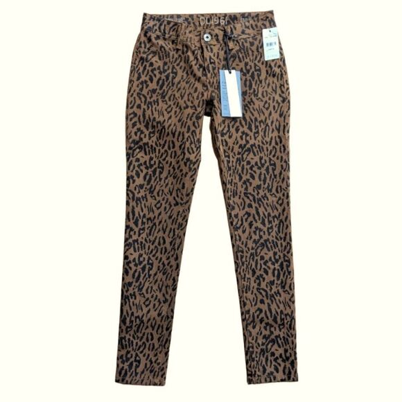 NWT DL1961 EMMA Legging Savannah Leopard/Animal Print Women's Size 25 - Picture 1 of 10